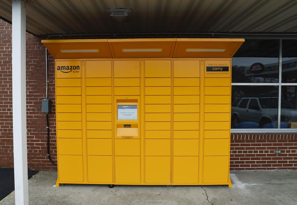 Yellow Amazon lockers reach Racine Money