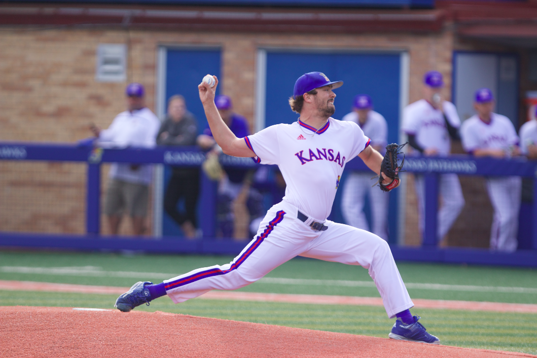 Goddard’s career high in strikeouts helps KU baseball win another Big