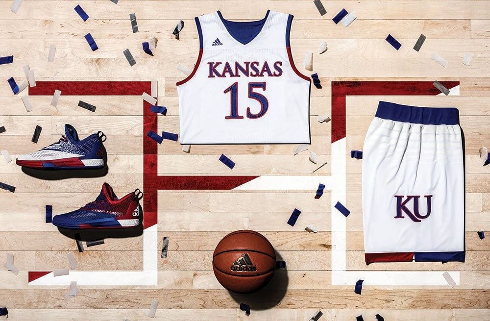 KU men's basketball will wear new Made in March uniforms in postseason