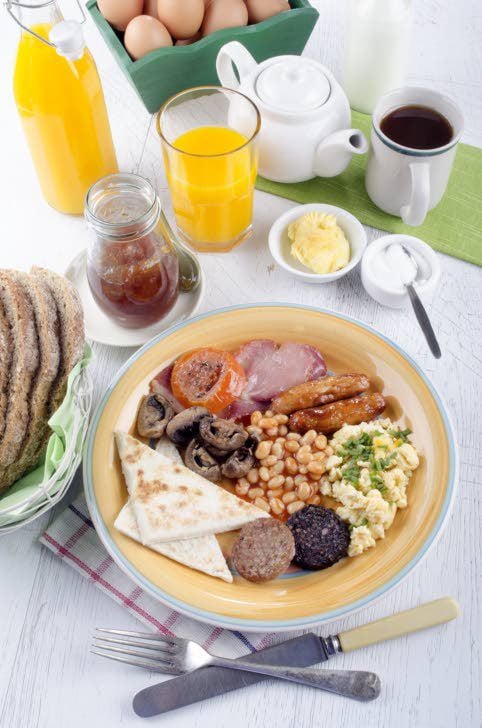 吃，喝，做爱尔兰人:阿尔斯特油炸是一种传统的早餐