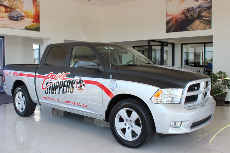 New Crime Stoppers vehicle donated by Sisk Auto Mall News Kentucky