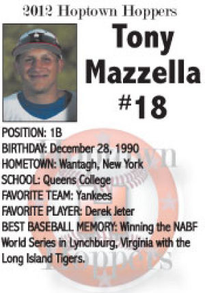 Tony Mazzella #18