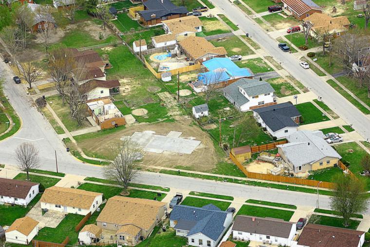 Tornado Affected Neighborhoods Continue Cleanup Kokomo