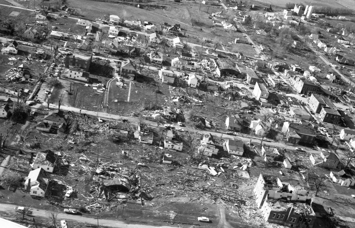 Russiaville train depot one of few buildings to survive Palm Sunday