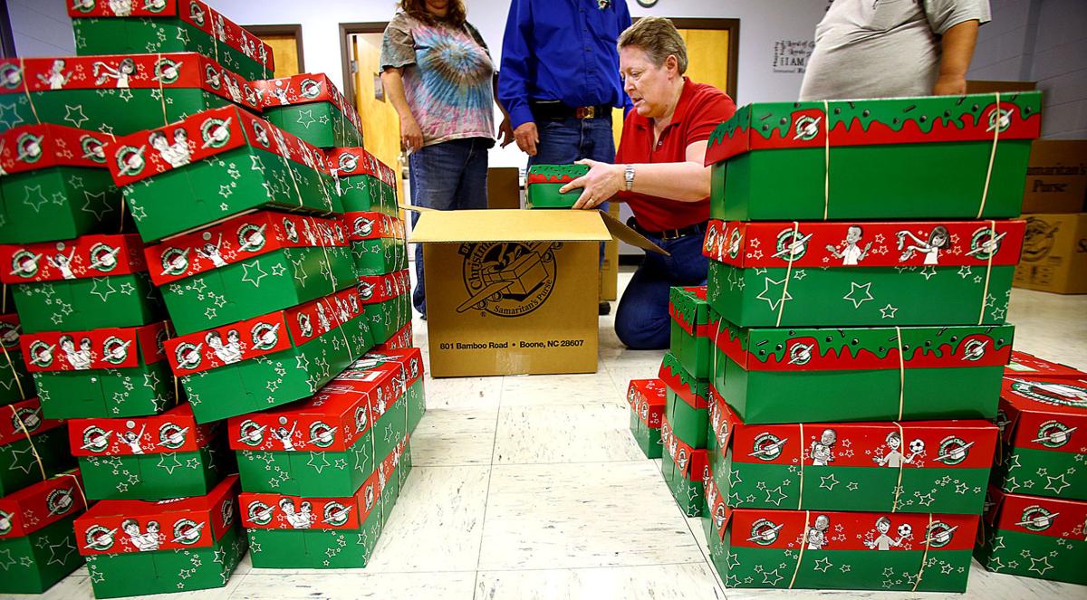 Volunteers collecting shoe boxes for Operation Christmas Child this week | News | kokomotribune.com