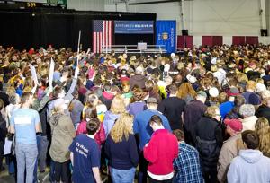 Feeling the Bern: Young Sanders crowd say he's the 