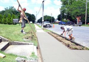West Salem sidewalk repairs nearly complete
