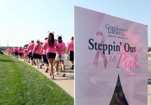 As walkers step out in pink, Gundersen steps up research