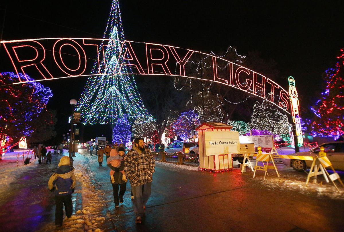 rotary lights again transforms riverside park local rotary lights la crosse times