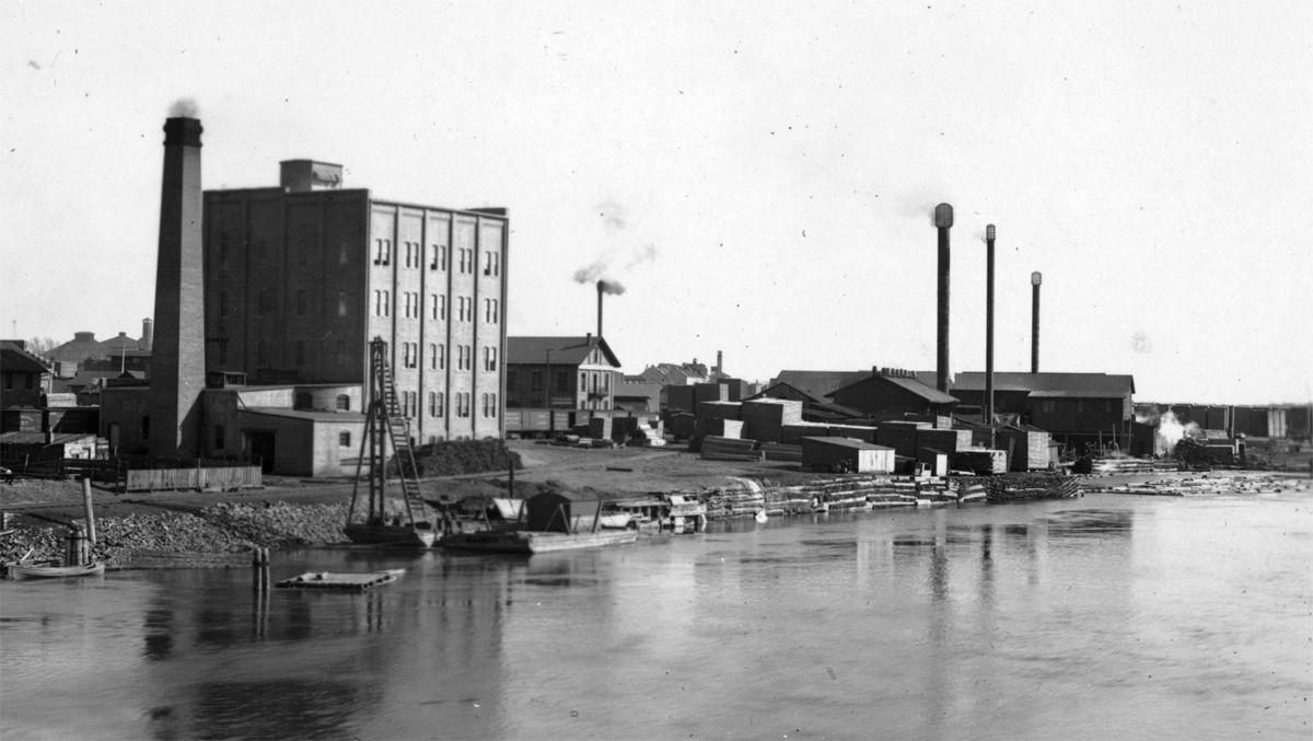 Hometown History La Crosse Riverfront in 1890 Local
