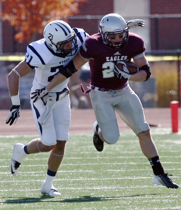 UW L Football Penalty Sparks Eagles In Win Over UW Stout