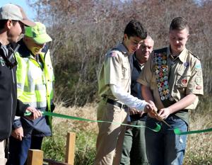 County’s solid waste site benefits from two Eagle Scout projects