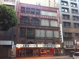 Original Face of Clifton's Cafeteria Revealed