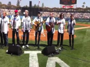 Beach Boys at Dodgers Opening