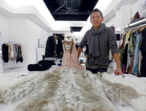 <p>Kuo Yang opened Brigade in September in hopes of drawing
high-end shoppers.</p>
