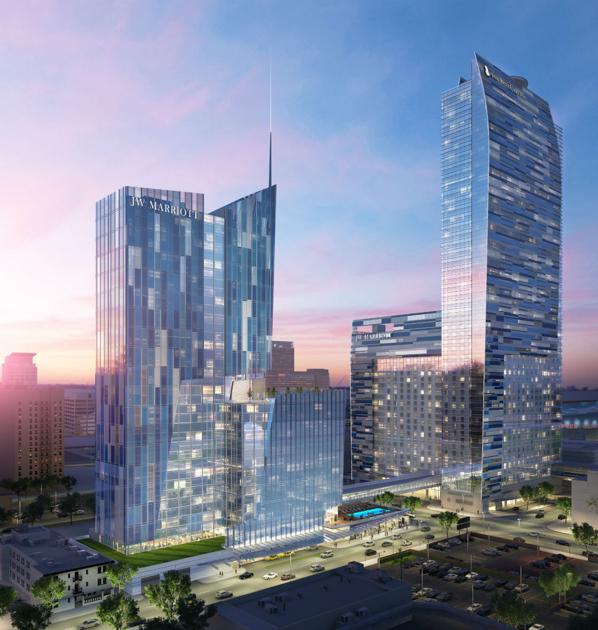 Aeg Planning 38 Story Hotel Near L A Live News