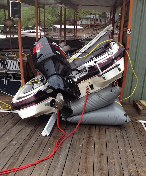 Lightning Strikes Bass Boat Crashes Into Dock At Mm Lake News