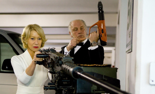Helen Mirren sexy? She is when she’s toting an automatic weapon