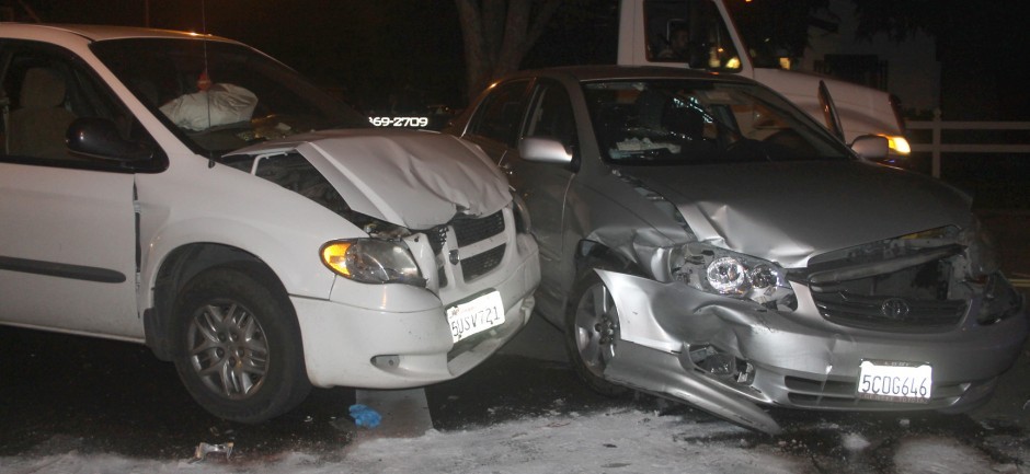 Two cars crash in Eastside Lodi