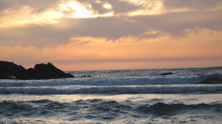 Sunset at Sand Dollar Beach, CA