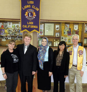 Lodi Lions Club holds student speaker contest