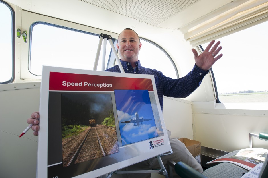 Union Pacific hopes Operation Lifesaver program will stem rail deaths, accidents