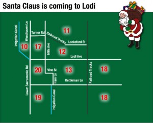 Santa Claus is coming to Lodi