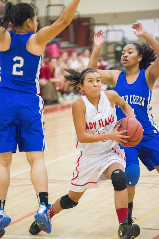 Girls basketball: No fuel for Flames 