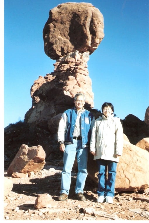 Balanced Rock in Utah's Arches National Park