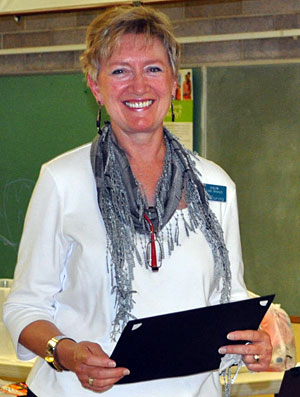 Connie During receives fellowship award