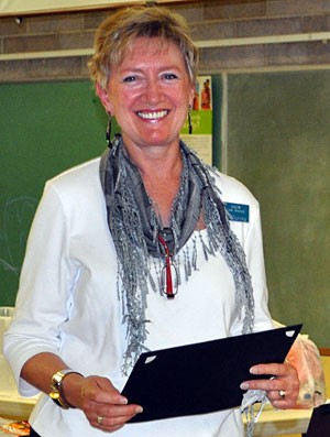 Connie During receives fellowship award