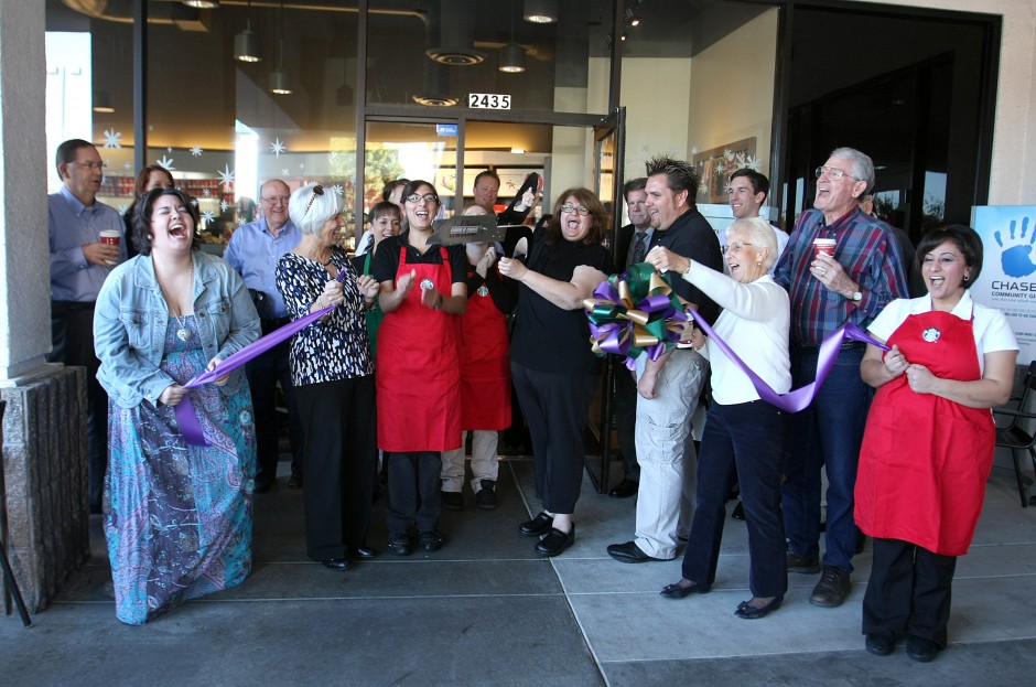 Local Starbucks reopens with new look 