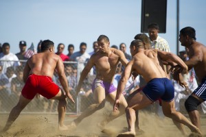 A different kind of wrestling at local Sikh temple 