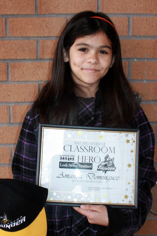Beckman Elementary School names Classroom Heroes