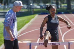 Tokay High School track star Jannell Hadnot puts some spring in my step