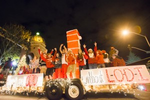 Parade lights up Lodi