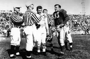Grape Bowl stadium hosted major football showdown in 1950