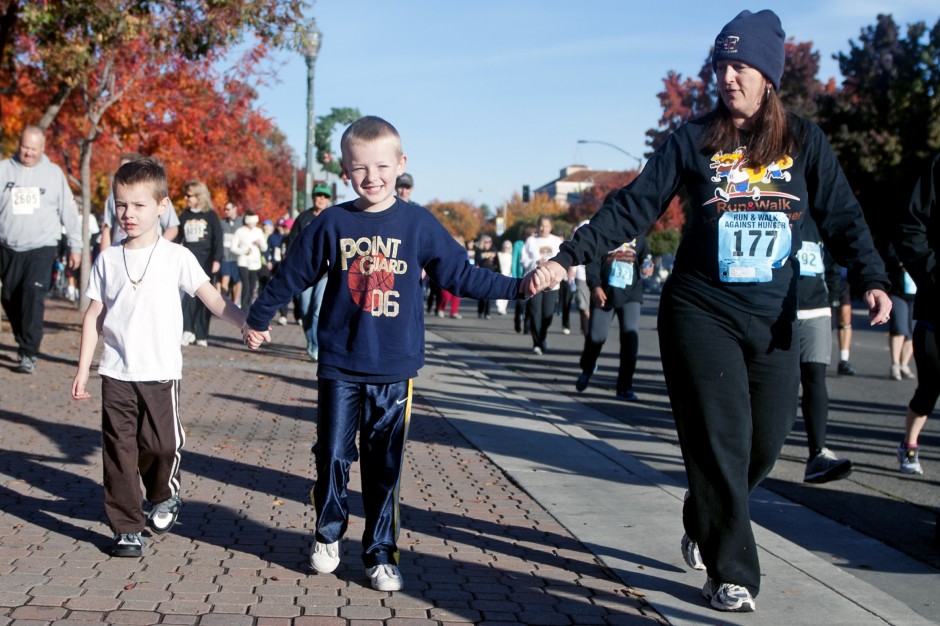 A helping of charity, health at annual run/walk