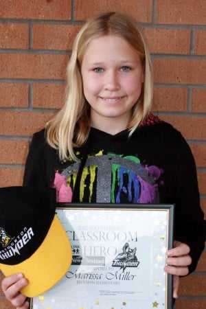Beckman Elementary School names Classroom Heroes