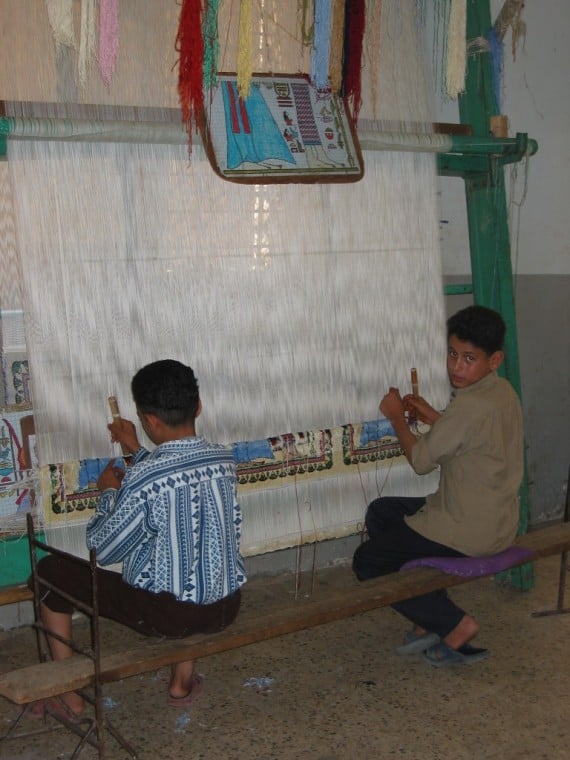Carpte Weavers, Egypt