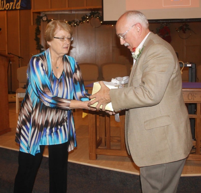 David Hill honored for 30 years at Grace Presbyterian Church