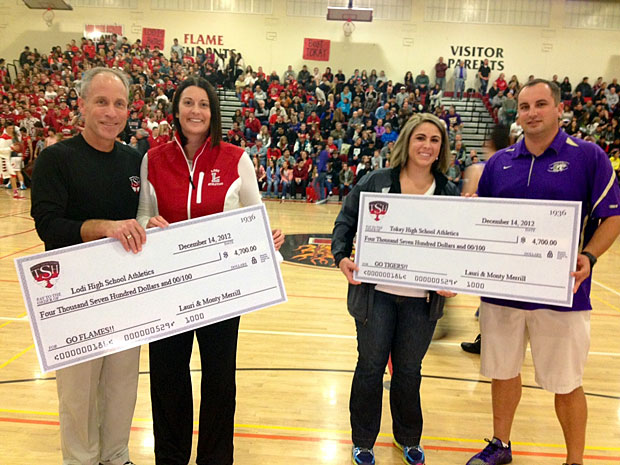 Companies raise money for Lodi, Tokay athletic departments