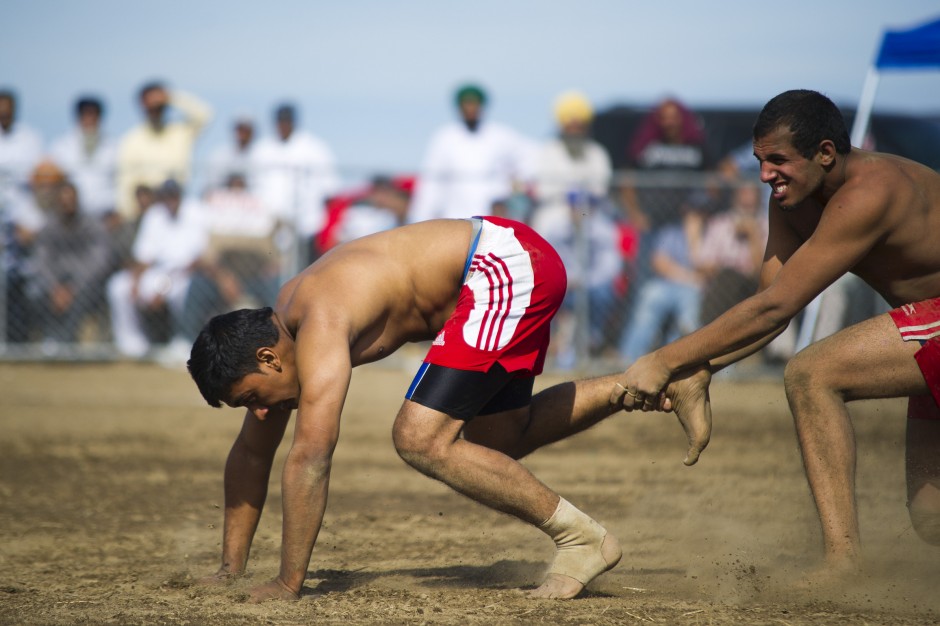 A different kind of wrestling at local Sikh temple 