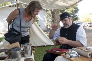 Actors step into history at Civil War encampment in Lockeford