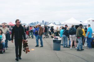Browse through hundreds of dealer booths at the Alameda Point Antiques Faire