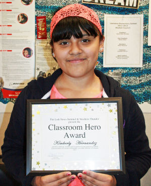 Lawrence Elementary School names Classroom Heroes
