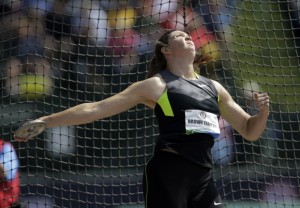 Galt’s Stephanie Brown Trafton will defend her Olympic discus title