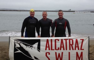 Local adventurers take on Alcatraz, sharks