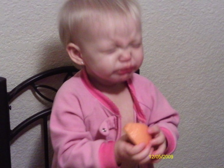 baby's first orange
