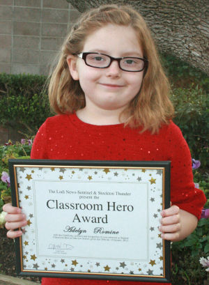 Oak View Elementary School names Classroom Heroes